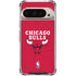 NBA Chicago Bulls Red Distressed Google Pixel 9/9 Pro Clear Case
